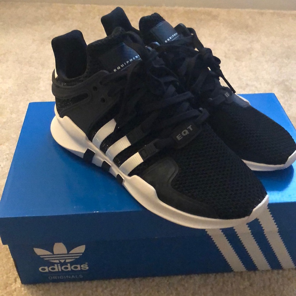 Adidas Black EQT Support